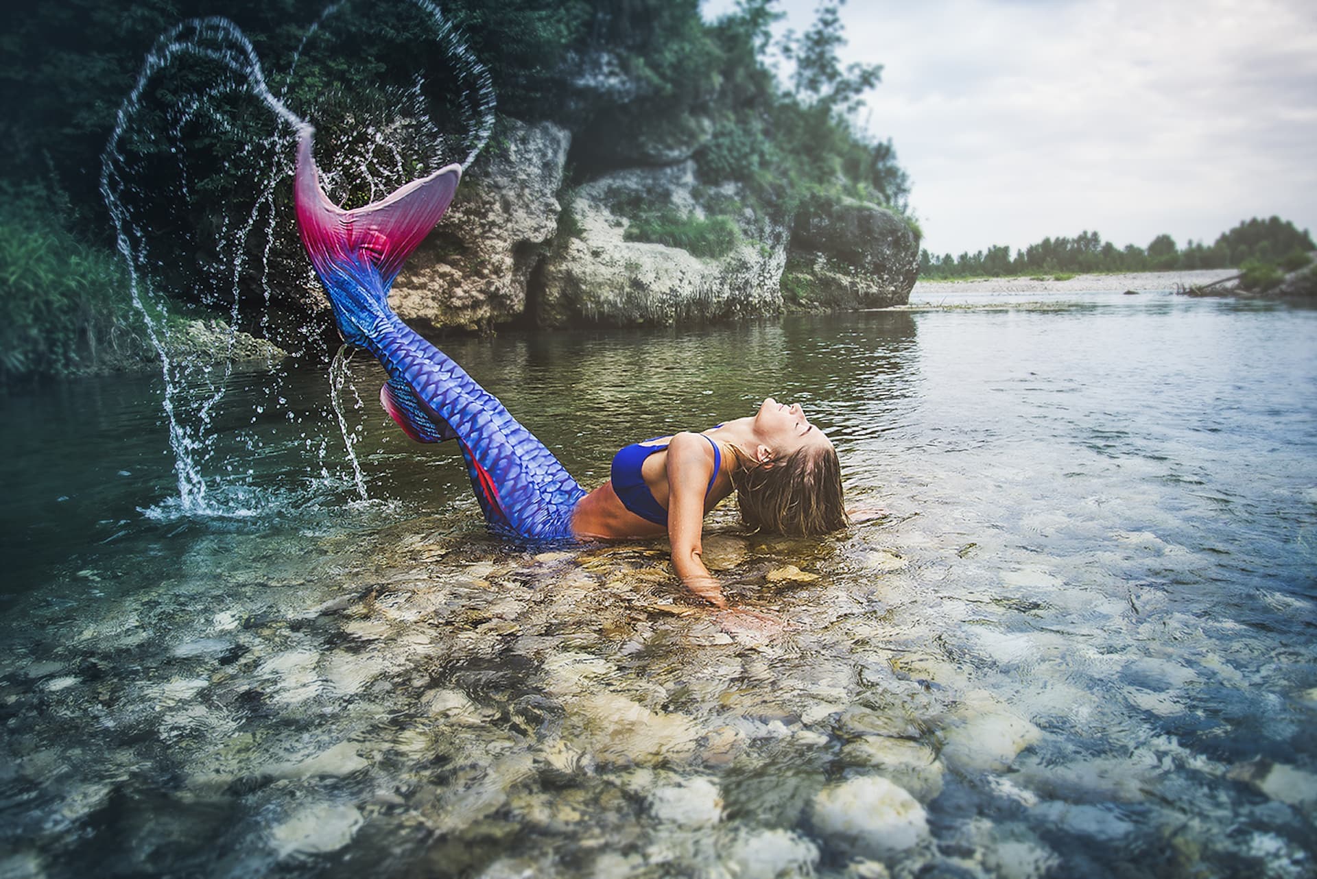 anguana sirena piave fantasy coda in alto acqua