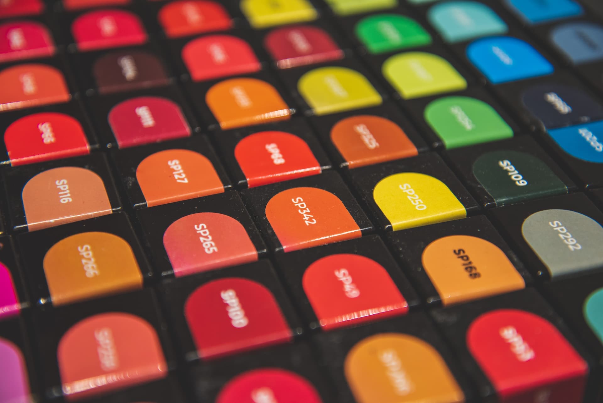 smalti tappi colori misti unghie