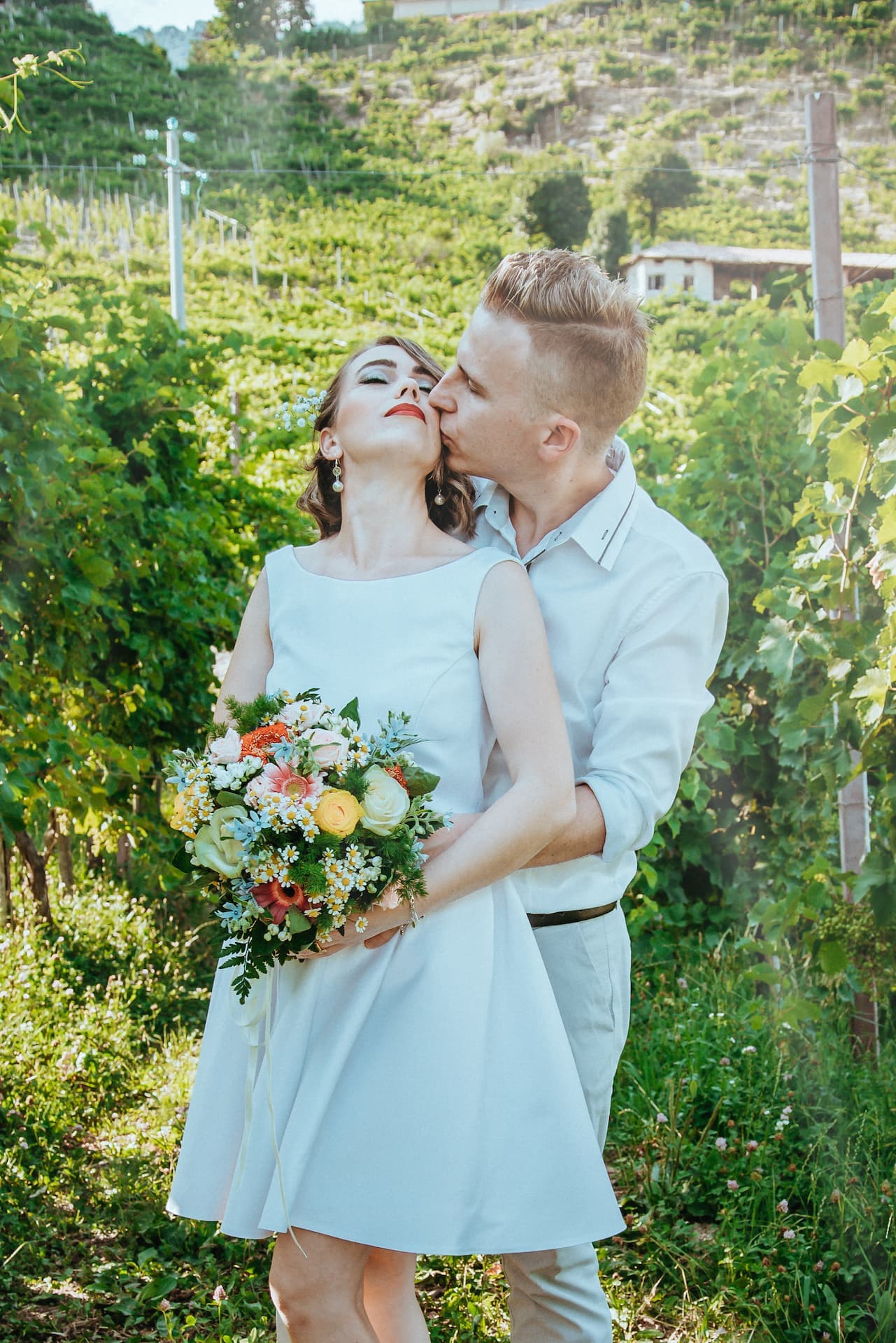sposi amore fondo vigneti valdobbiadene